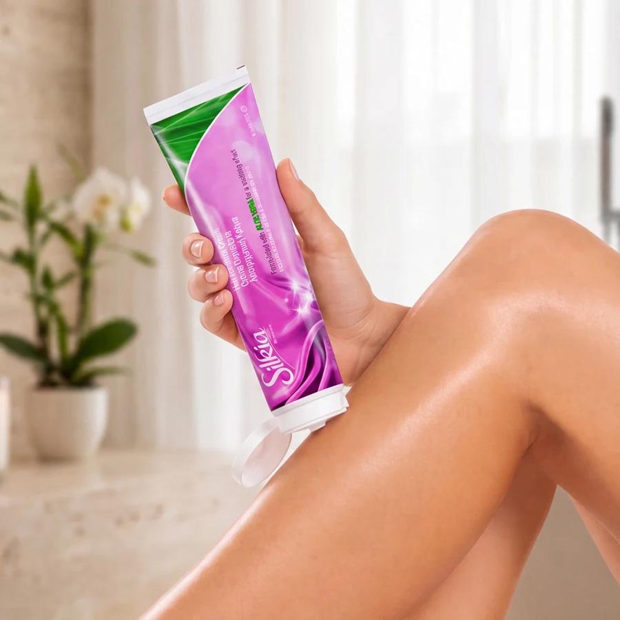 Depilatory skincare model